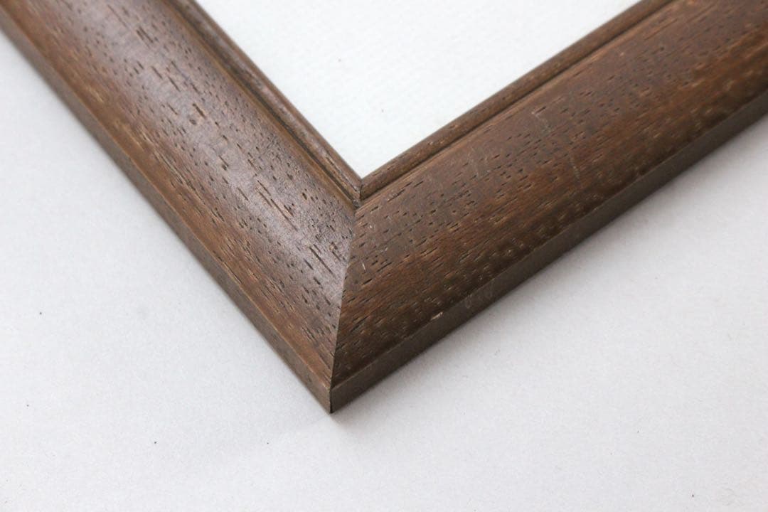 No5302 額装　版画　中国　八大山人　蝉図　水印版画　箱付　唐物　送料無料