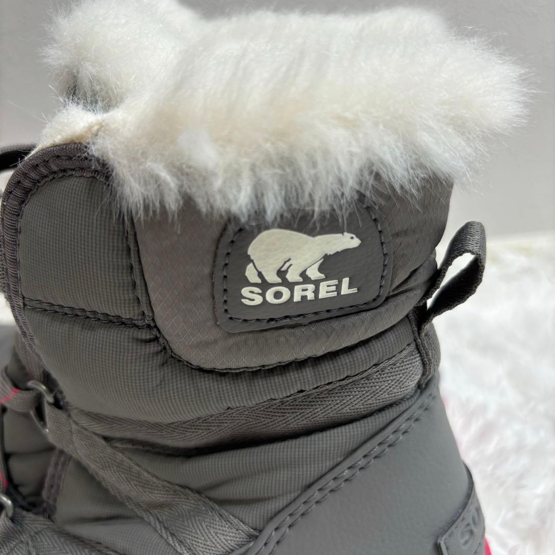未使用に近い✨SOREL ソレル ウィットニーショートレース ブーツ 25cm