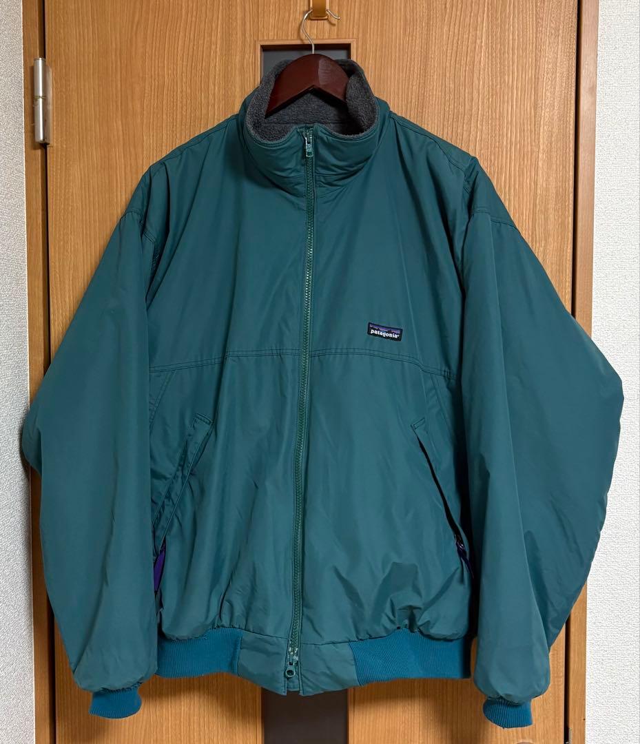 【希少USA製】パタゴニア シェルドシンチラ 雪なし ハンターグリーン