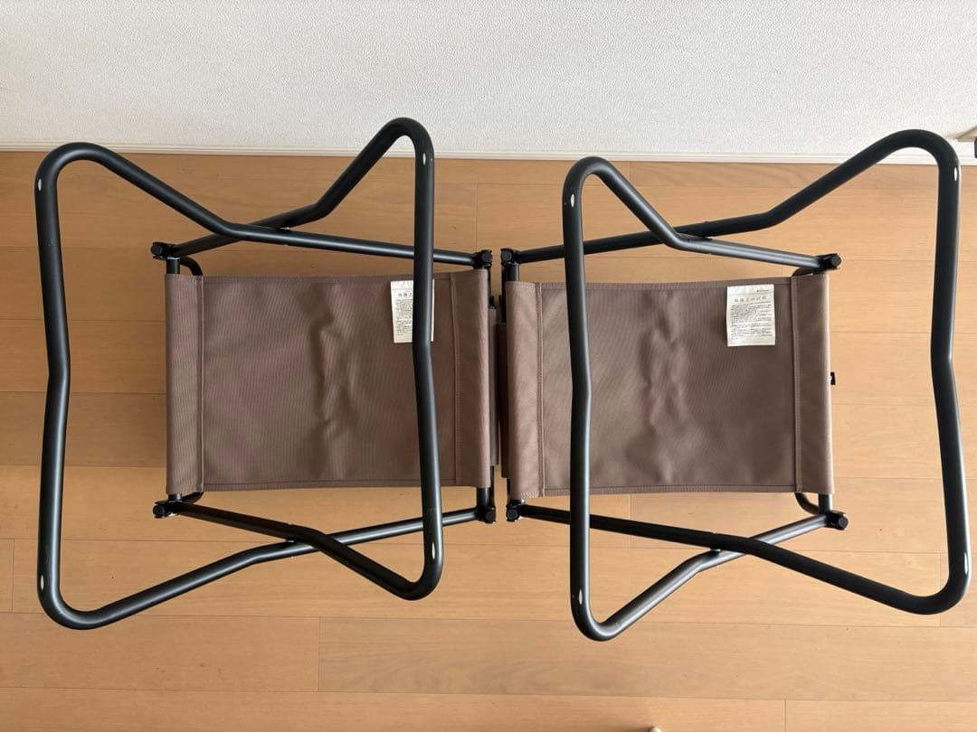  Peak スノーピーク FDチェアワイド 2脚セット グレー美品