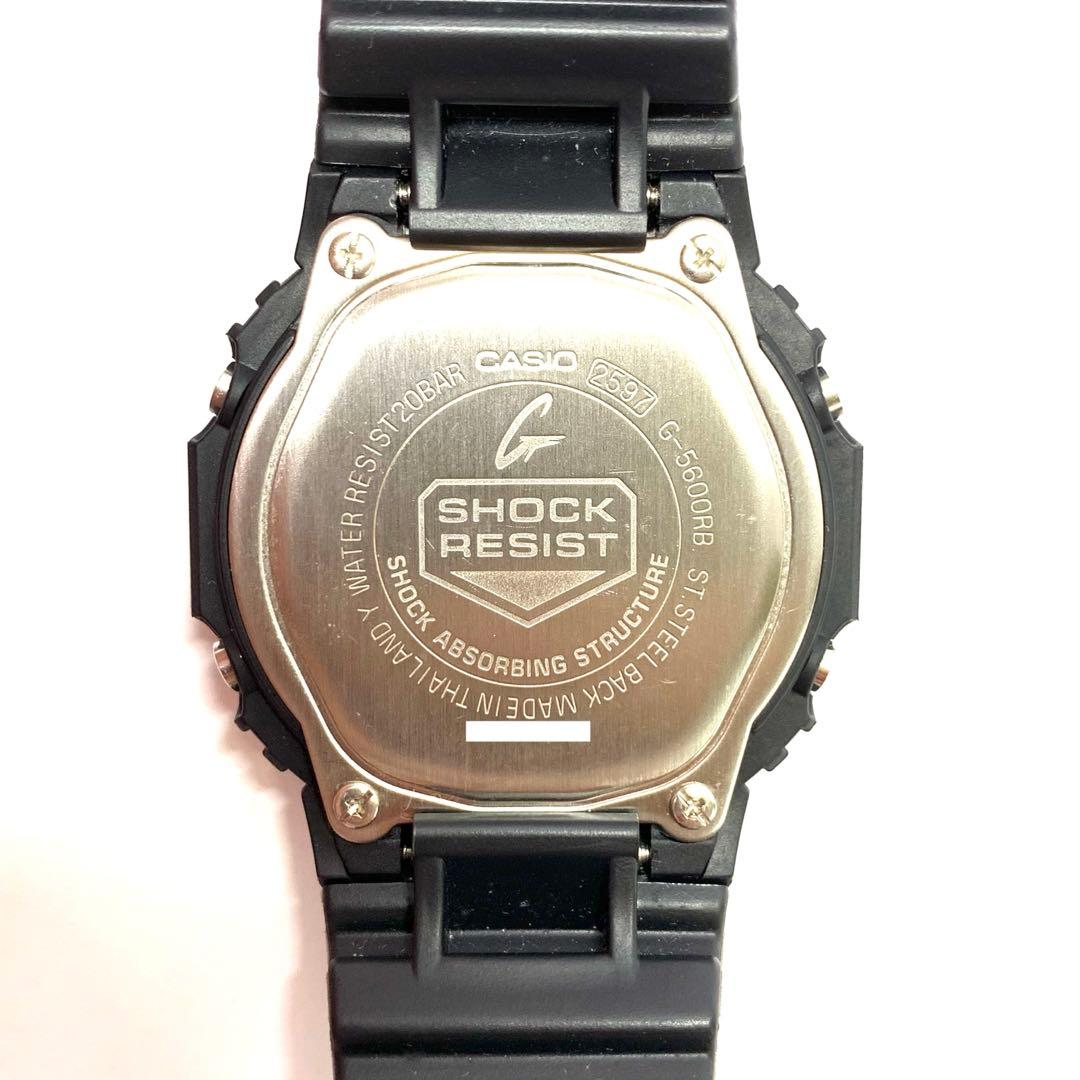 A5343 G-SHOCK G-5600RB ソーラー腕時計