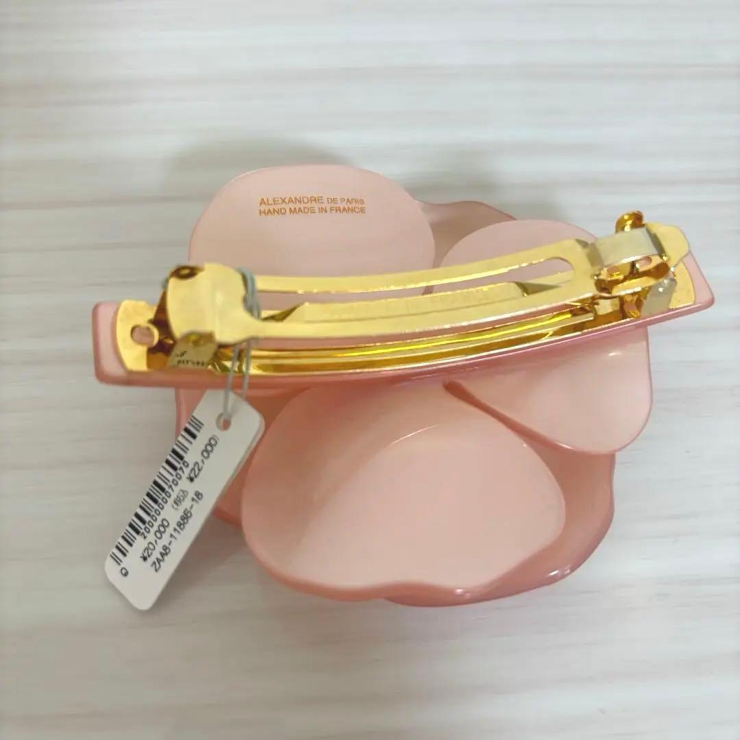 2*K様 新品タグ付【ALEXANDRE DE PARIS】カメリアバレッタフラ