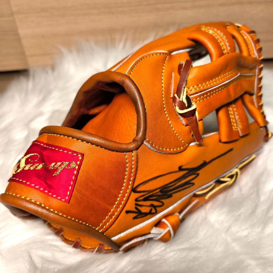 美品 希少 サンアップ Sun up 軟式 一般 グローブ 左手用(右投)