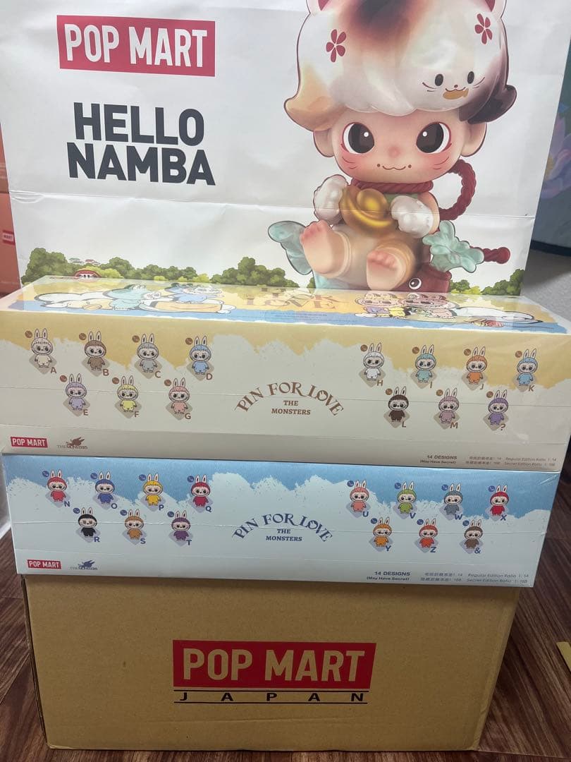 THE MONSTER PIN FOR LOVE 2アソートセット