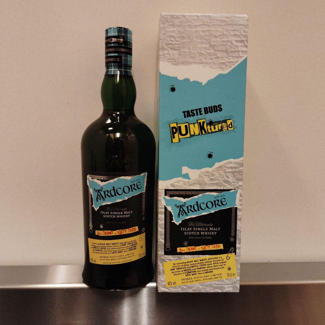 アードベッグ　アードコア　ウイスキー　アイラウイスキー　PUNK　パンクロック