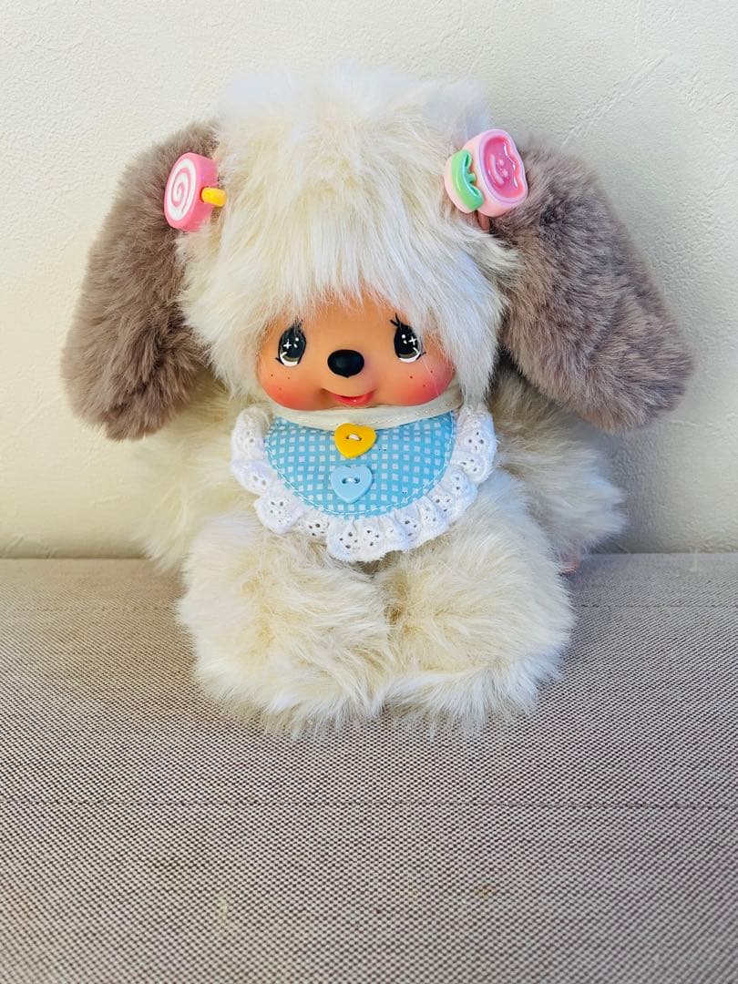 モンチッチ風♡カスタム　ふわふわワンちゃん