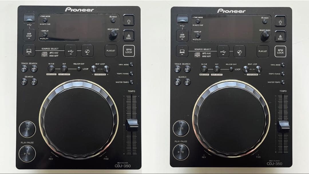 CDJ-350 Pioneer パイオニア 2台セット 送料込み