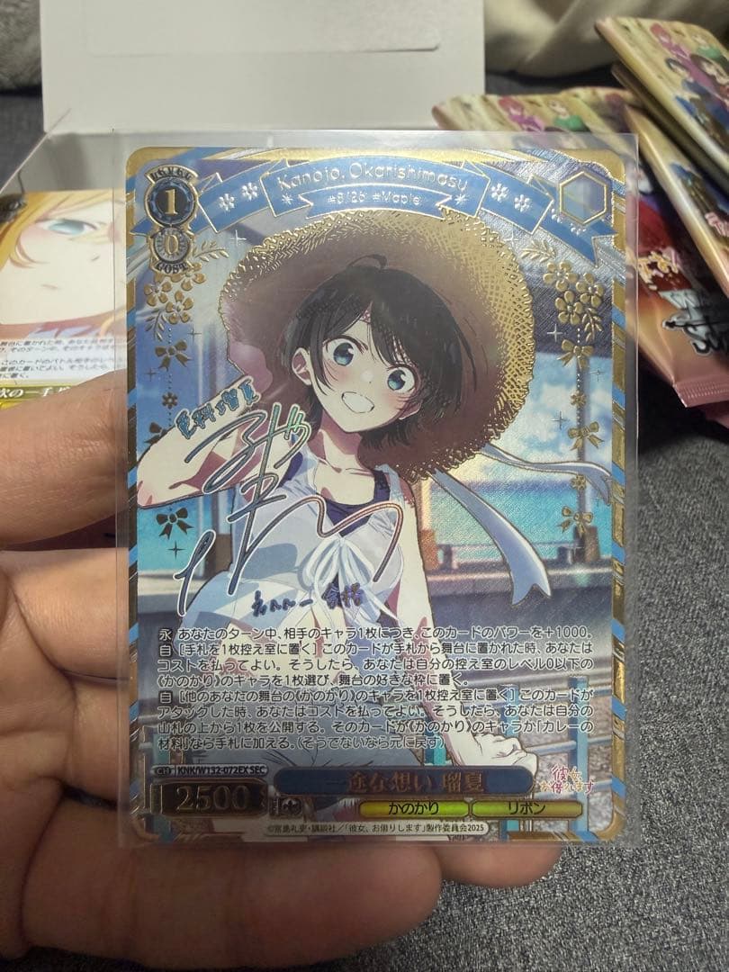 ヴァイス 彼女、お借りします。SEC 一途な想い 瑠夏 サイン