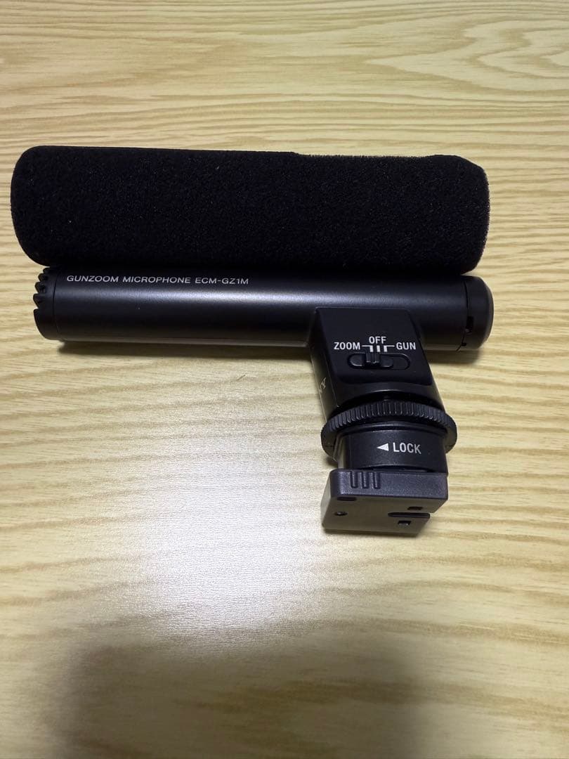 SONY ガンズームマイク ECM-GZ1M｜未使用級・付属品完備｜外付けマイク