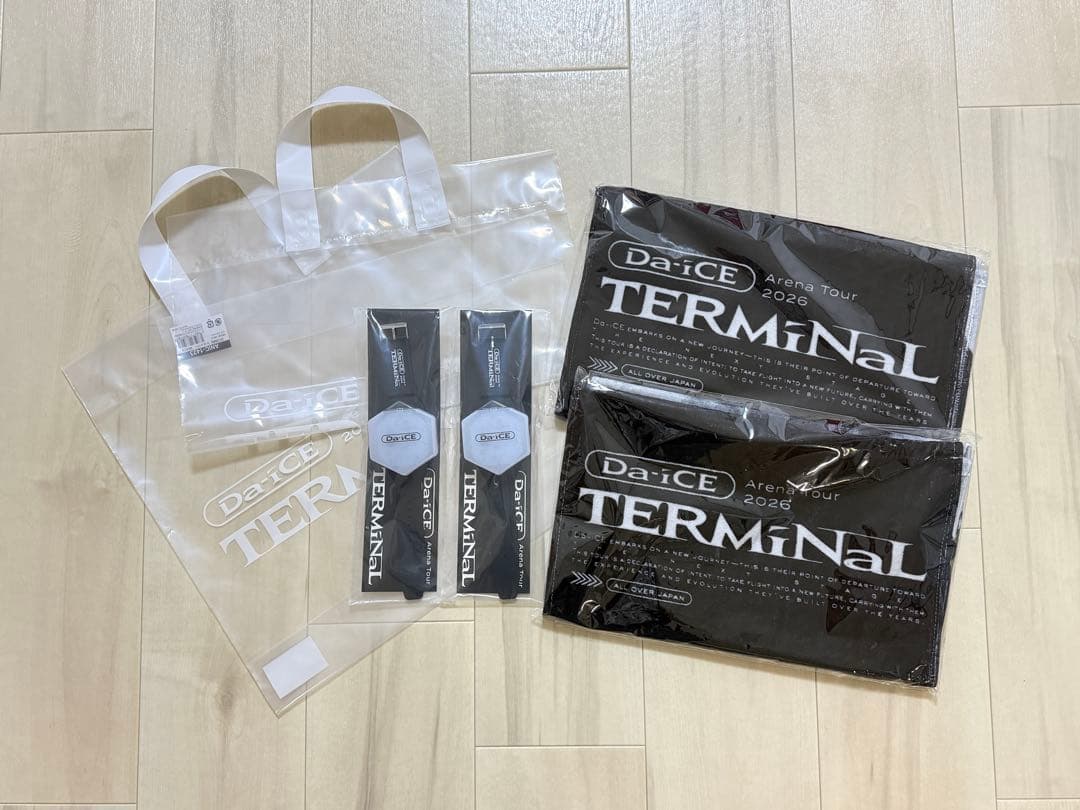 Da-iCE TERMINAL 2026ツアー　グッズセット