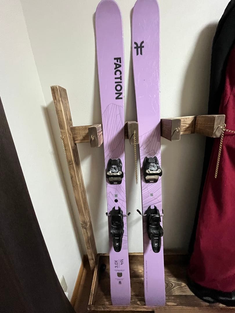 FACTION Agent スキー板 紫 164cm