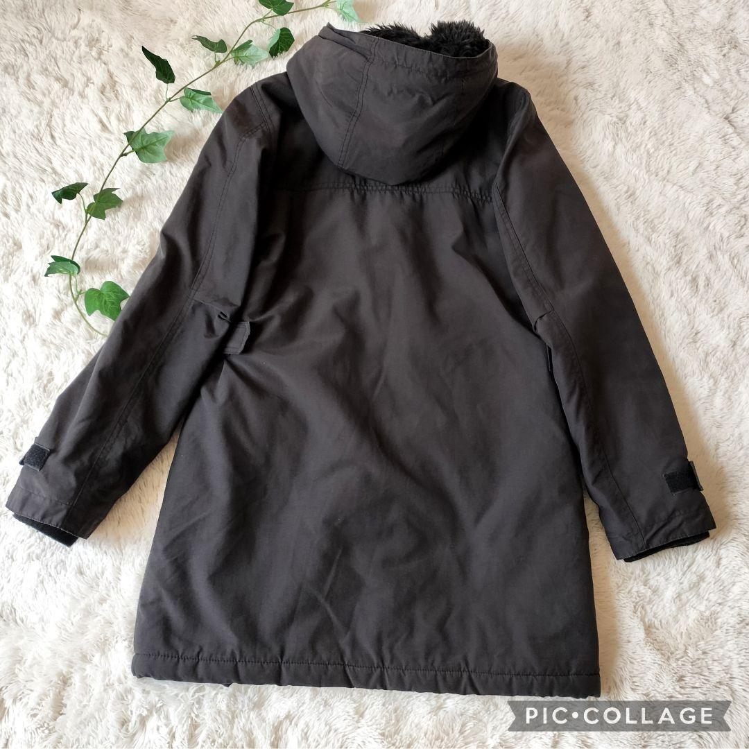 【美品・希少】Carhartt 裏ボア モッズコート 黒 M レディース