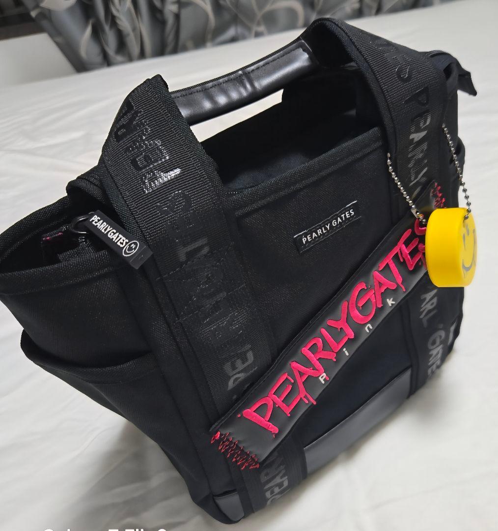 パーリーゲイツペイントロゴ カートBAGゴルフ ポーチ PEARLY GATES