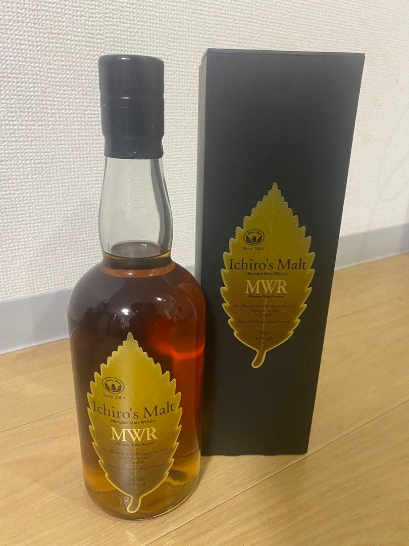（りんりん）イチローズモルト MWD（ミズナラウッドリザーブ）箱付き