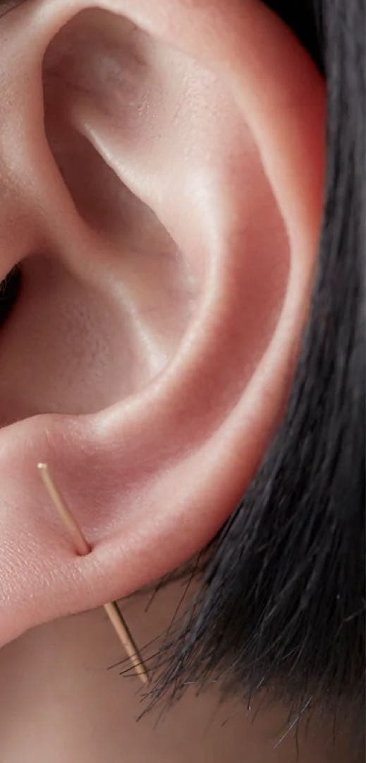 bororo 片耳ピアス　double sword Lサイズ