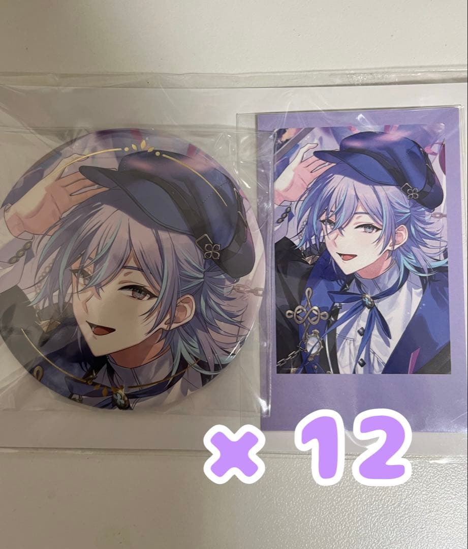 にじさんじ 星導ショウ 誕生日 2025 缶バッジ チェキ風カード セット