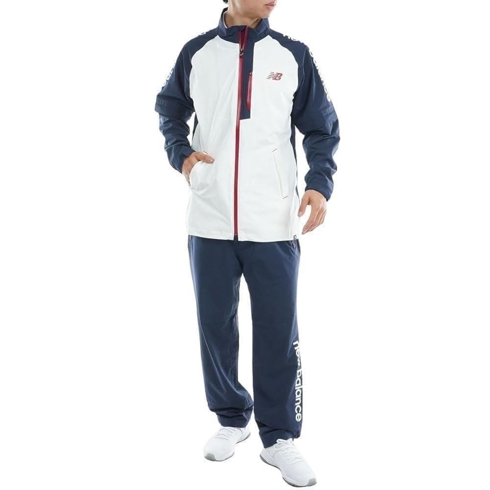 K新品 5 ニューバランス ゴルフ メンズレインウェア セットアップ 上下