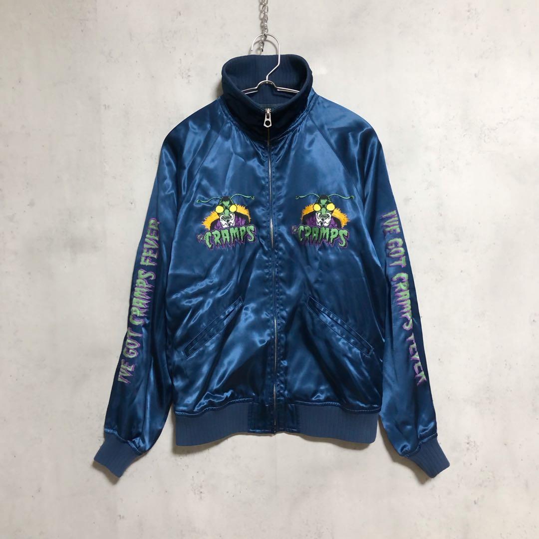 良品　HYSTERIC GLAMOUR×THE Cramps サテン　スカジャン