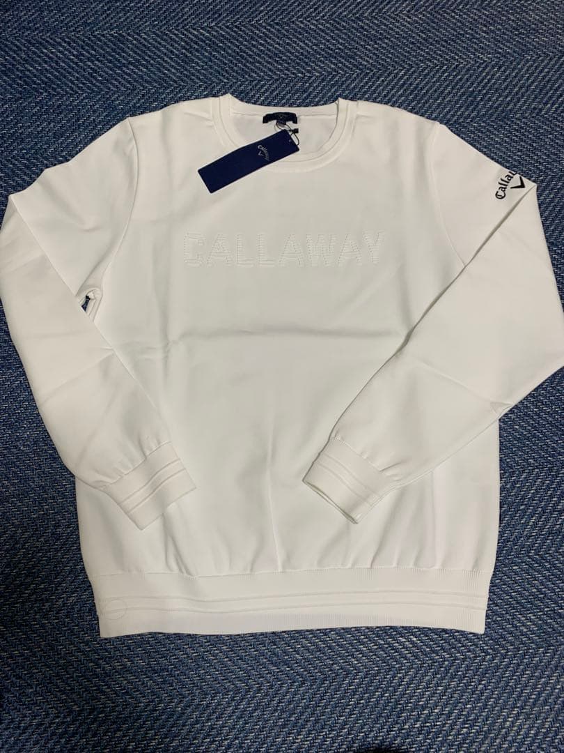 キャロウェイ　ゴルフウェア　長袖　白　 L L