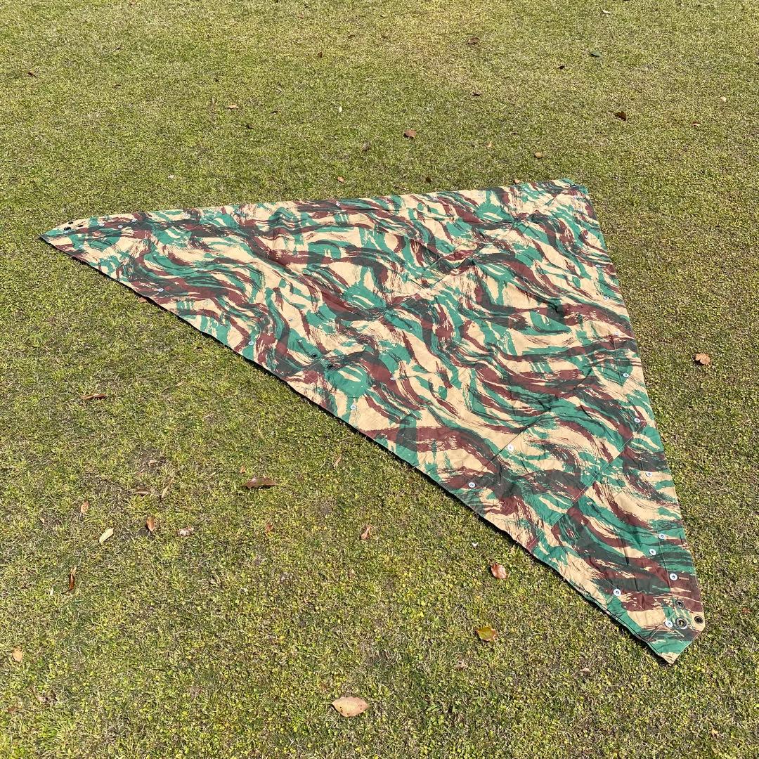 Y*4様 【入手困難】フランス軍幕　M51　リザードカモ　ツェルトバーン　4枚セ