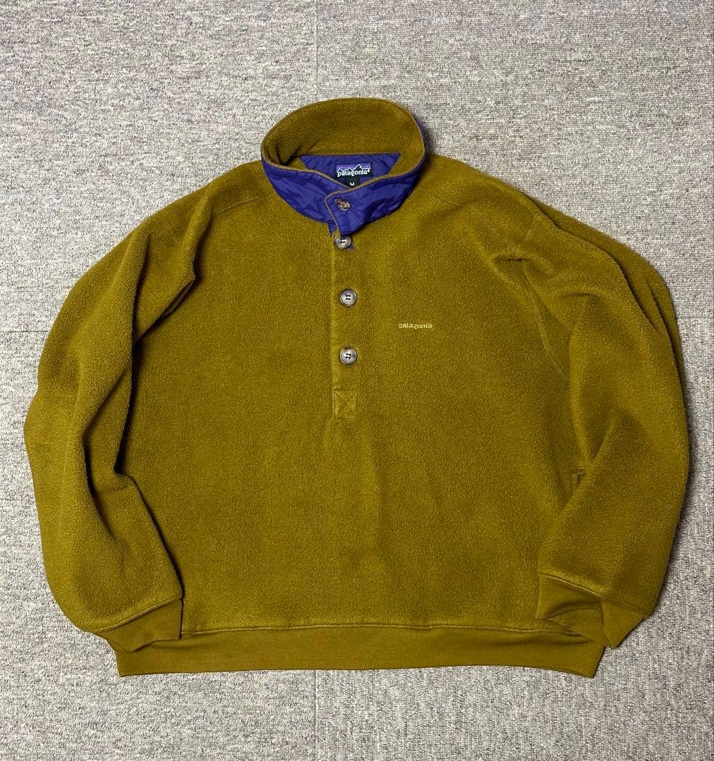 90’s パタゴニア シンチラ プルオーバー 色ブロンズ サイズM