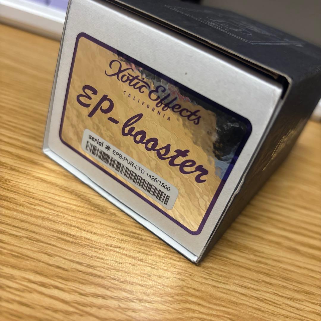 ギター Xotic EP Booster limited Edition purple