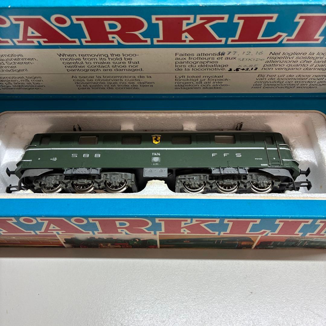 メルクリン HO 3050 スイス連邦鉄道 SBB Ae6/6 稼働品 元箱入り