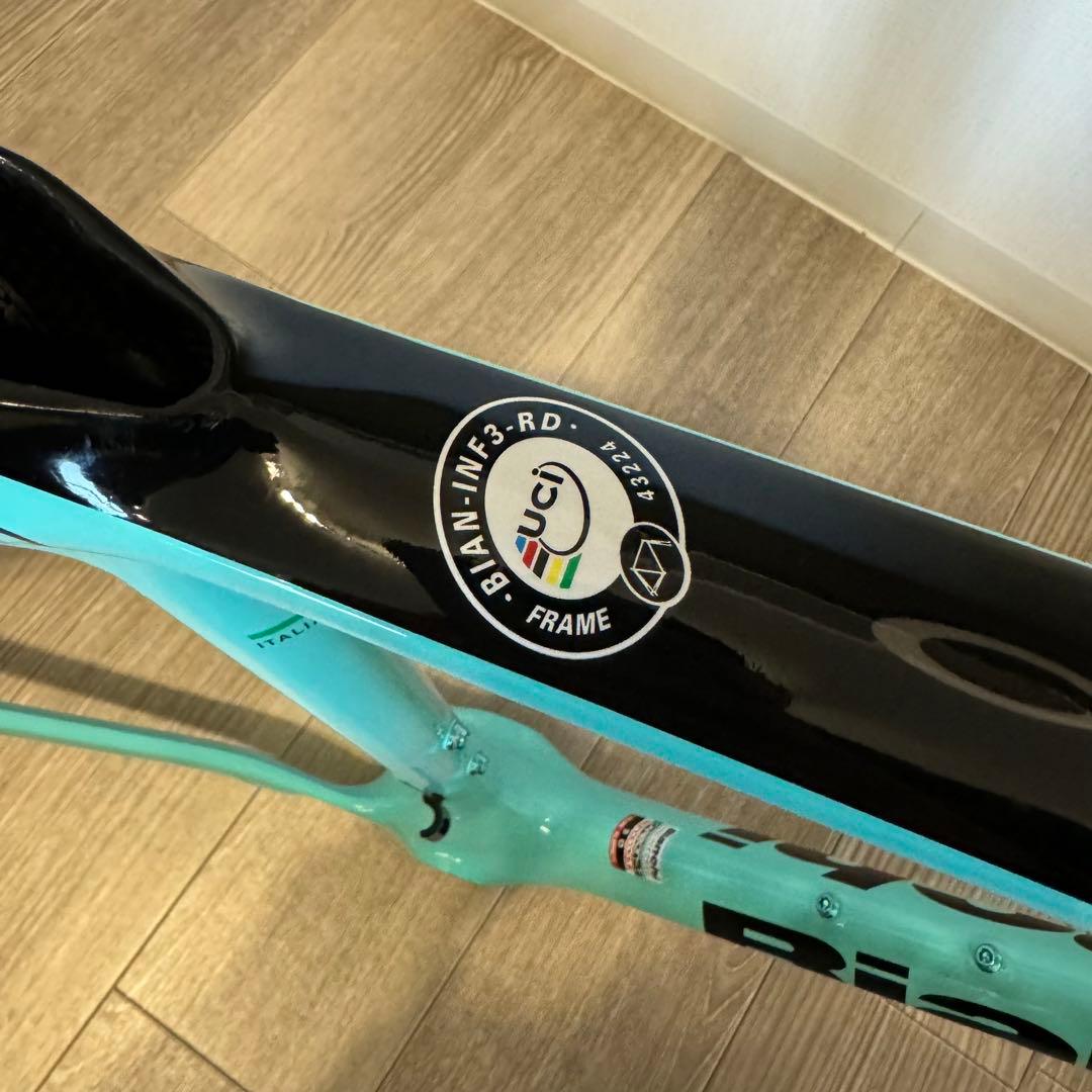 ビアンキ　infinito cv 57 フレームセット　インフィニートcv