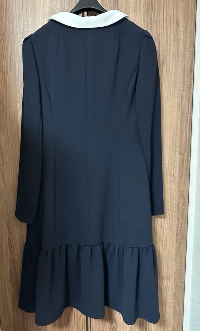 Rene ルネ　白襟ワンピース 38 ★1回着用