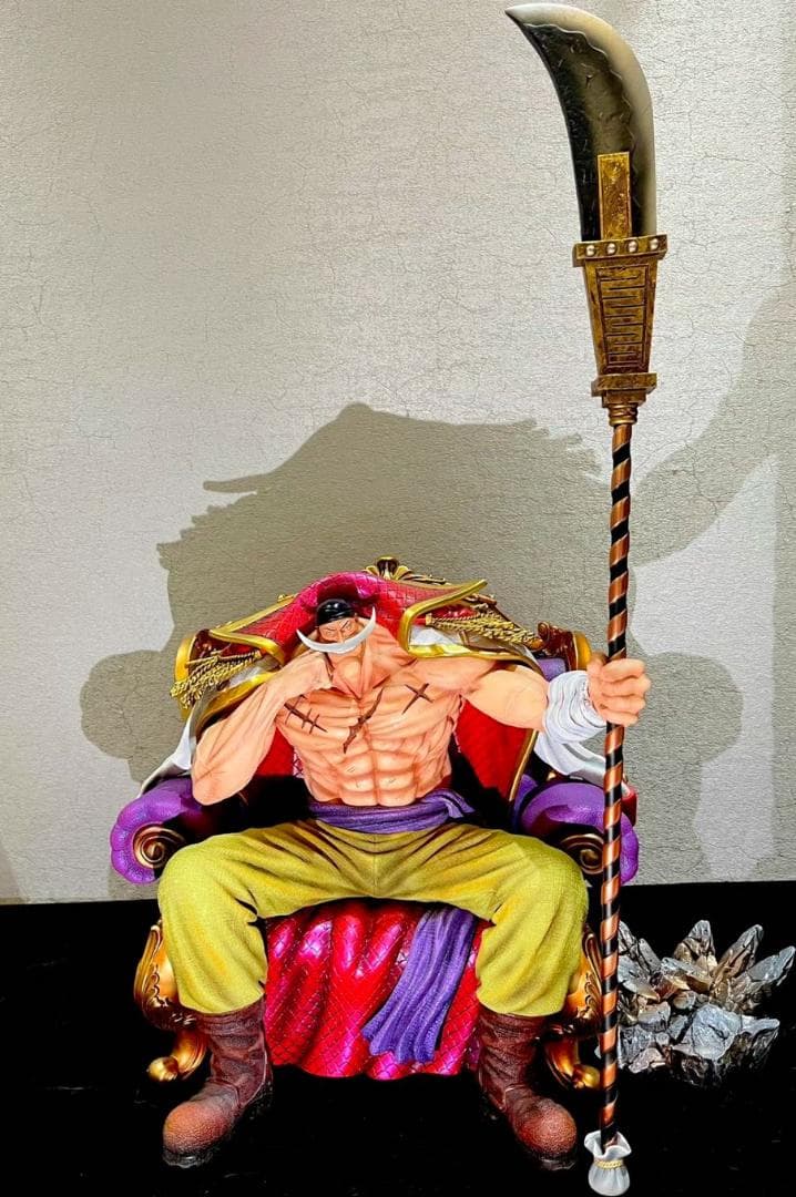 ワンピース Brain-Hole白ひげガレージキットガレキ スタチューフィギュア