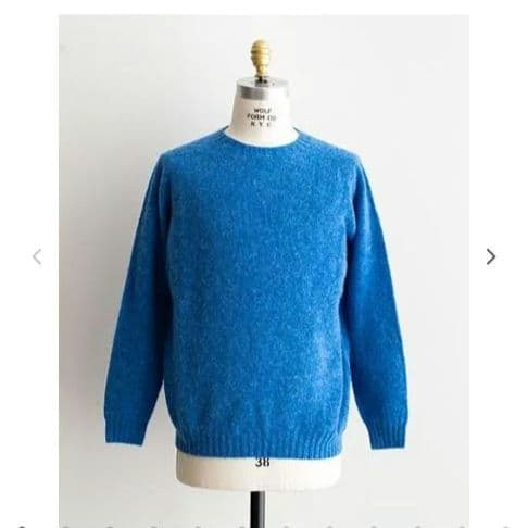 FORT BRICK ブリック シェトランドウール シャギードッグセーター