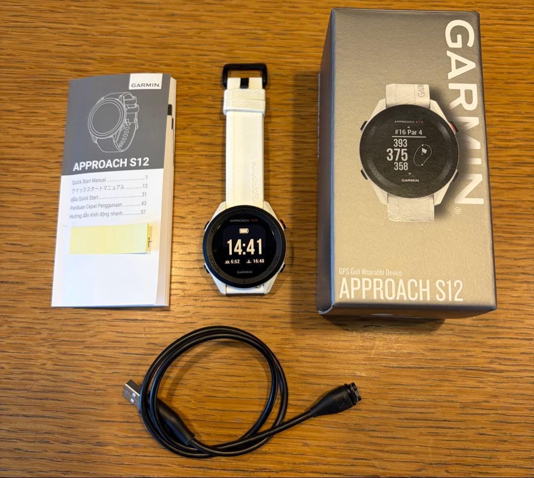 GARMIN APPROACH S12 ホワイト