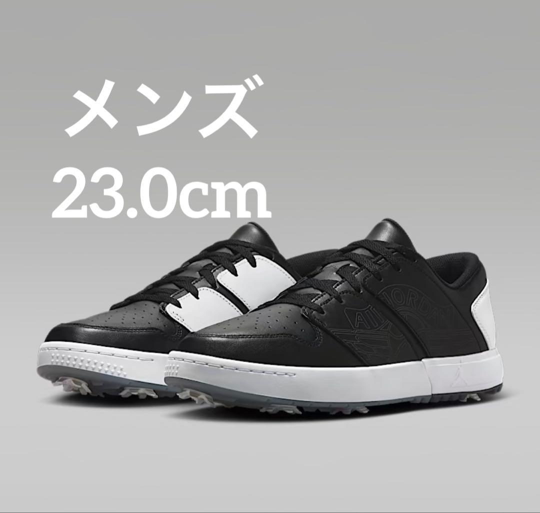 JORDAN NU RETRO 1 G ゴルフシューズ　ジョーダン　黒　23.0