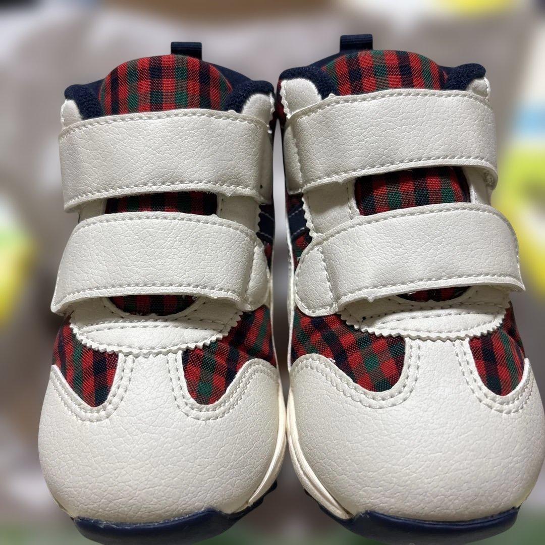 【新品タグ付き】ファミリア アシックス × familiar ベビースニーカー