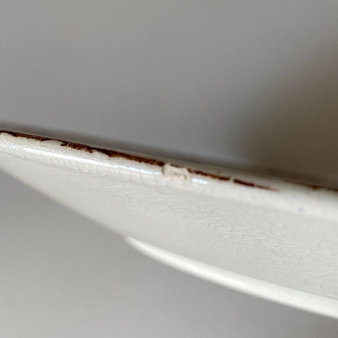 U&C sarreguemines ROYAT茶色　プレート