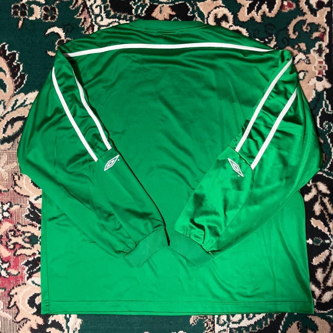 UMBRO アンブロ　3XL 長袖　ゲームシャツ　プルオーバー　グリーン