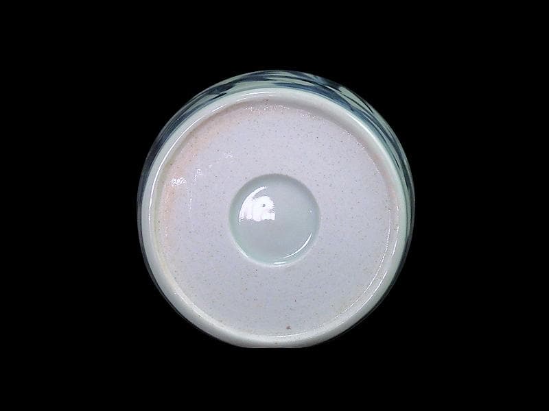 古伊万里　染付　竹笹の図　蕎麦猪口　D372AS-fbue