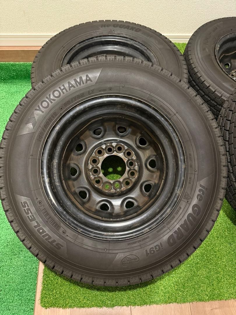 中古　スタッドレスタイヤ2024年製＆ホイール　4本セット