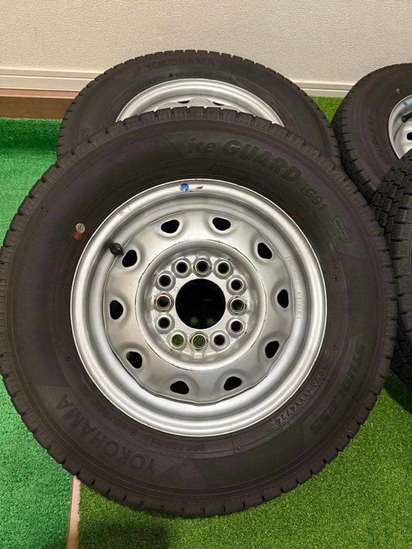 中古　スタッドレスタイヤ2024年製＆ホイール　4本セット