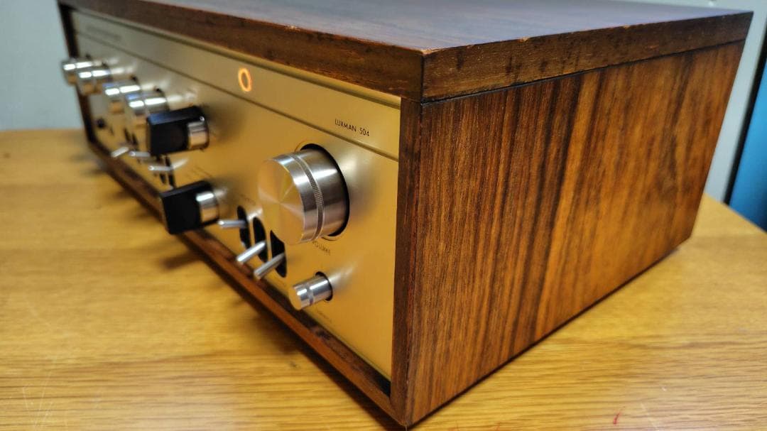 LUXMAN L-504 ステレオ プリメインアンプ インテグレーテッド