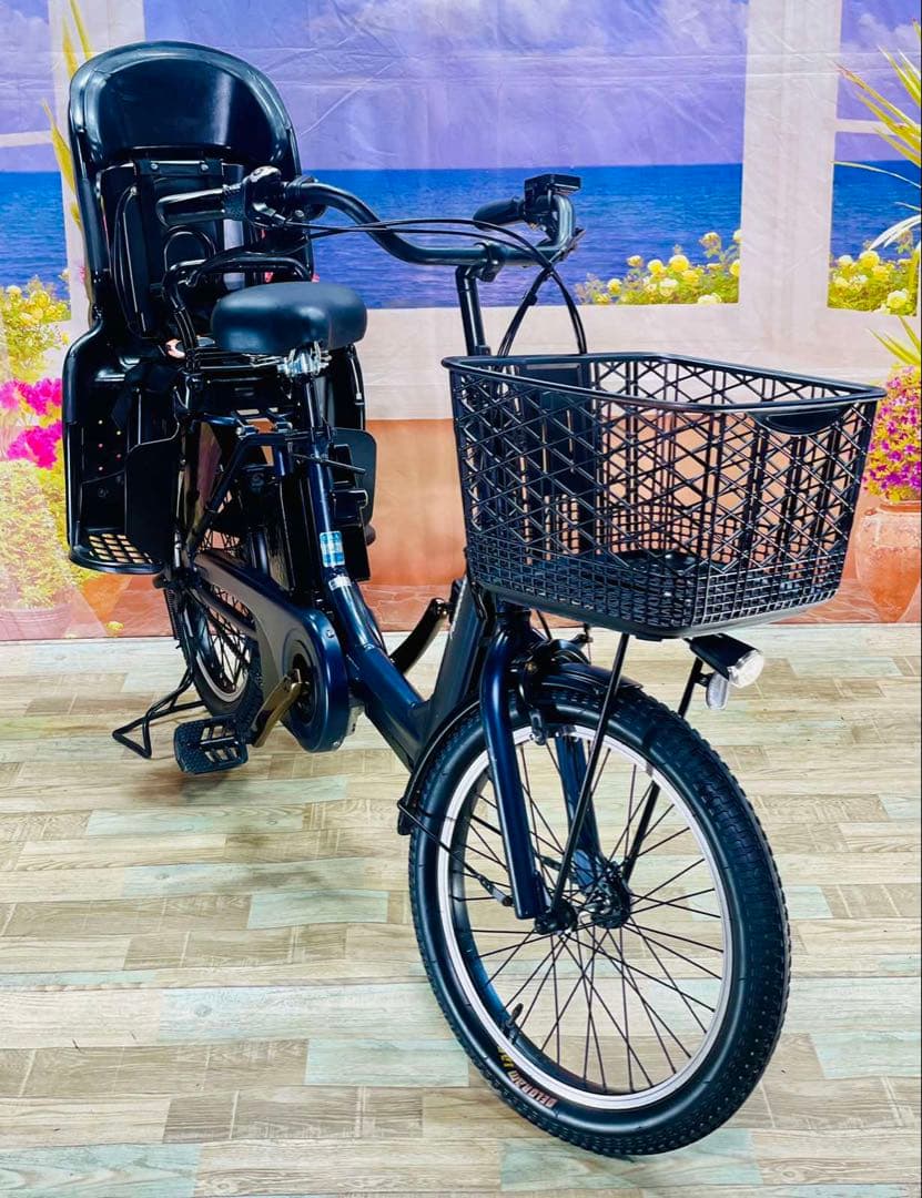 王様ギュットアニーズ⭐️16AHパナソニック子供乗せ電動アシスト自転車Y3131