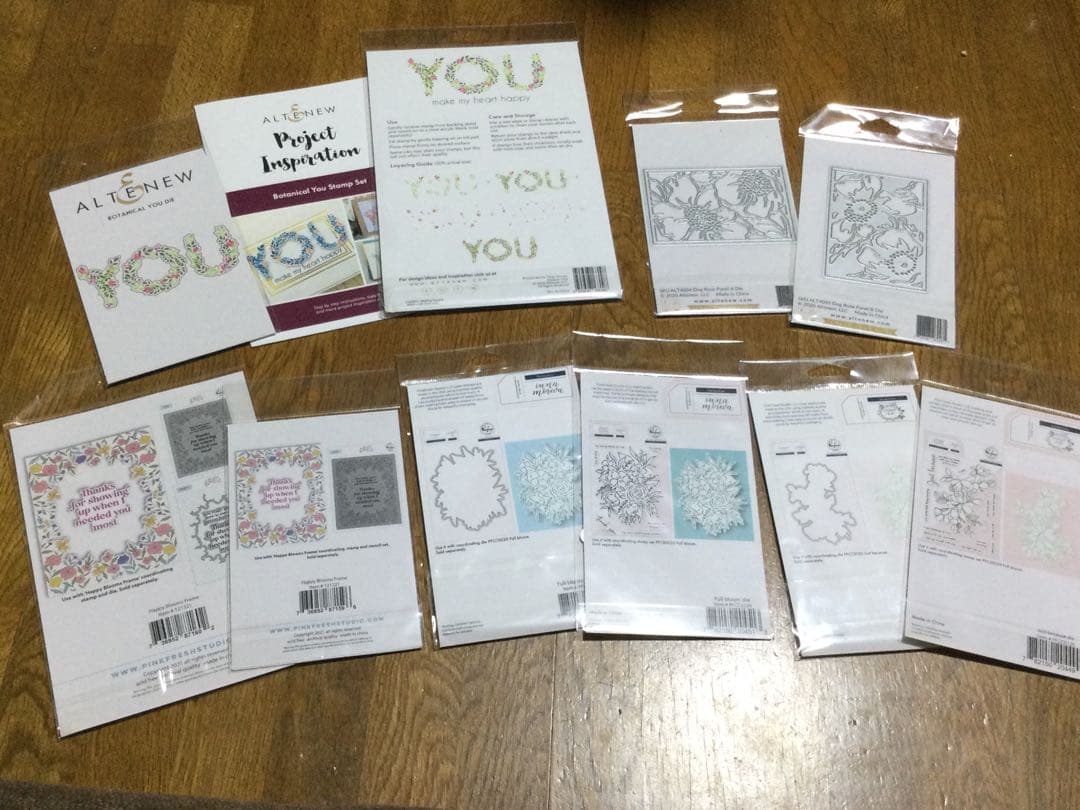 Altenew、Pinkfreshまとめて10セット