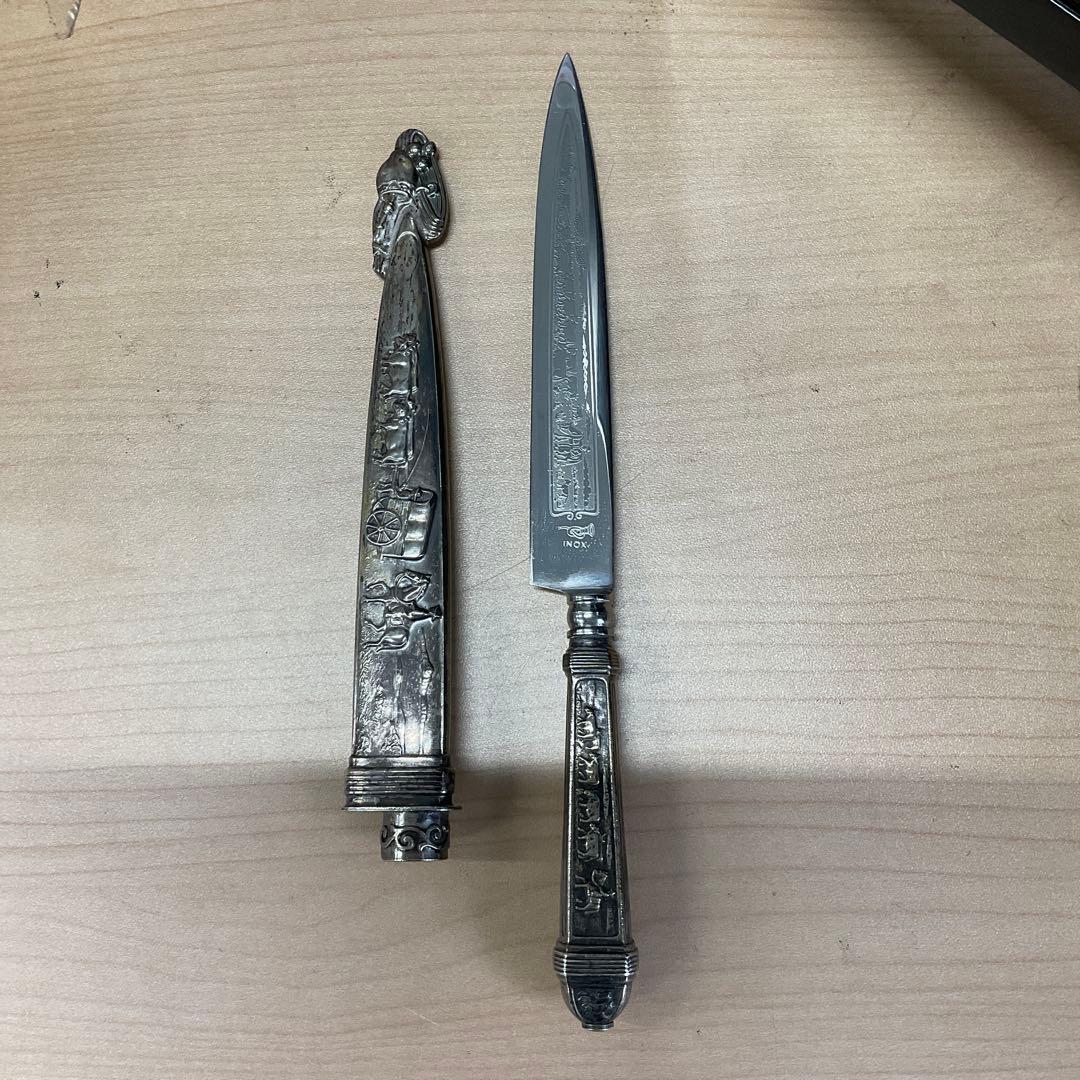 純銀製品　ビンテージ　飾物　ナイフ　現状渡し