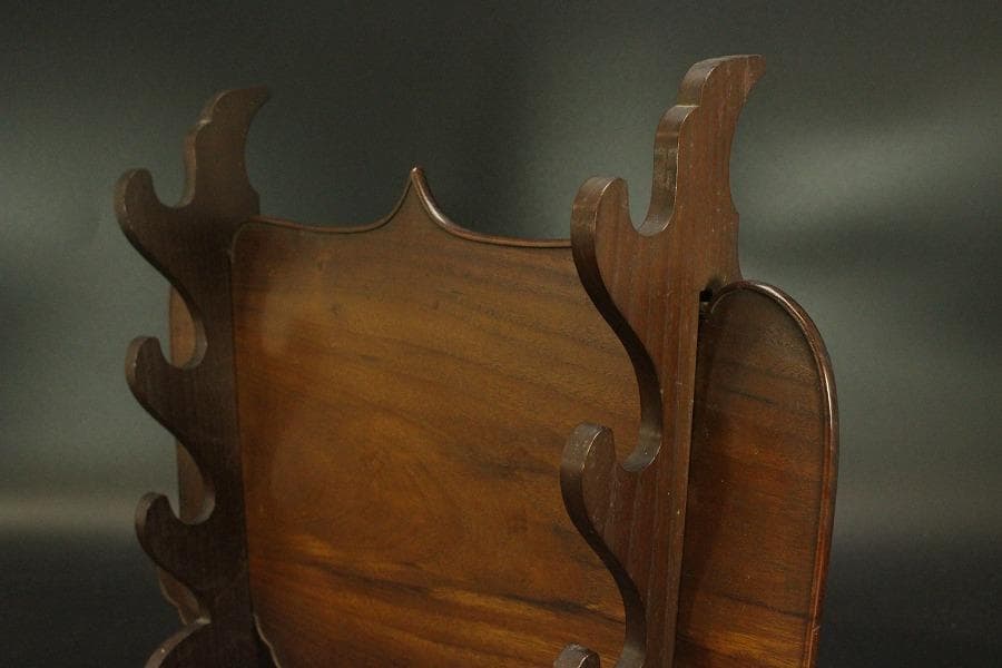 武具甲冑 刀掛 遠州 桑 時代物(A891)