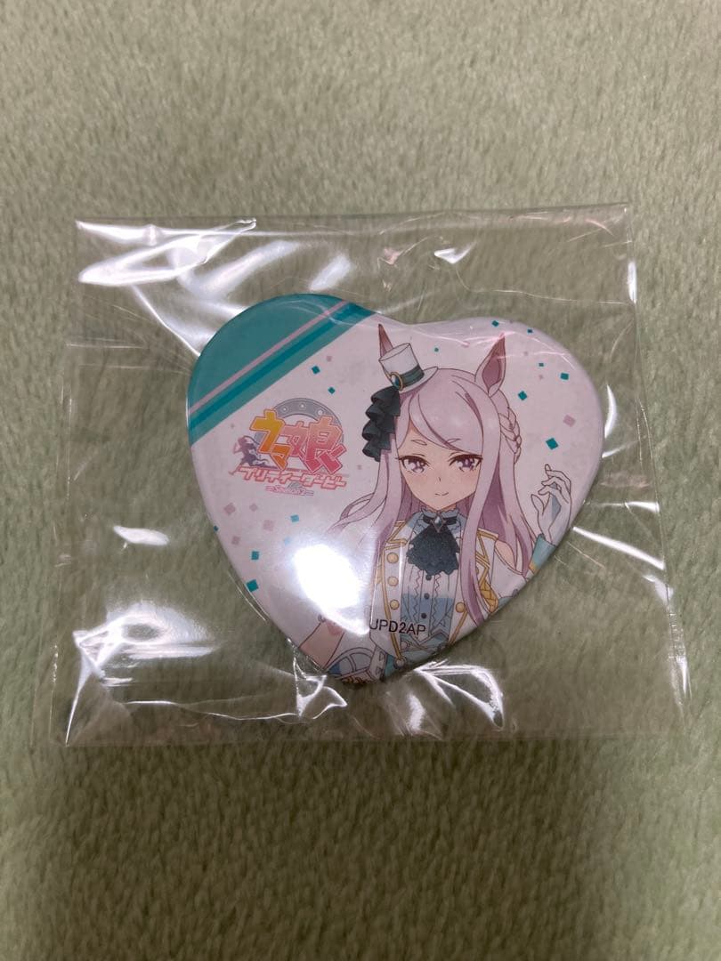 激レア　メジロマックイーン　プリロール　ハート缶バッジ　ウマ娘