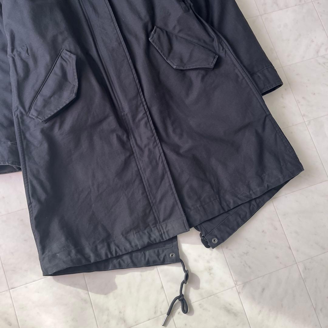 フレッドペリー 5way ライナー付 モッズコート ファー ネイビー UK10