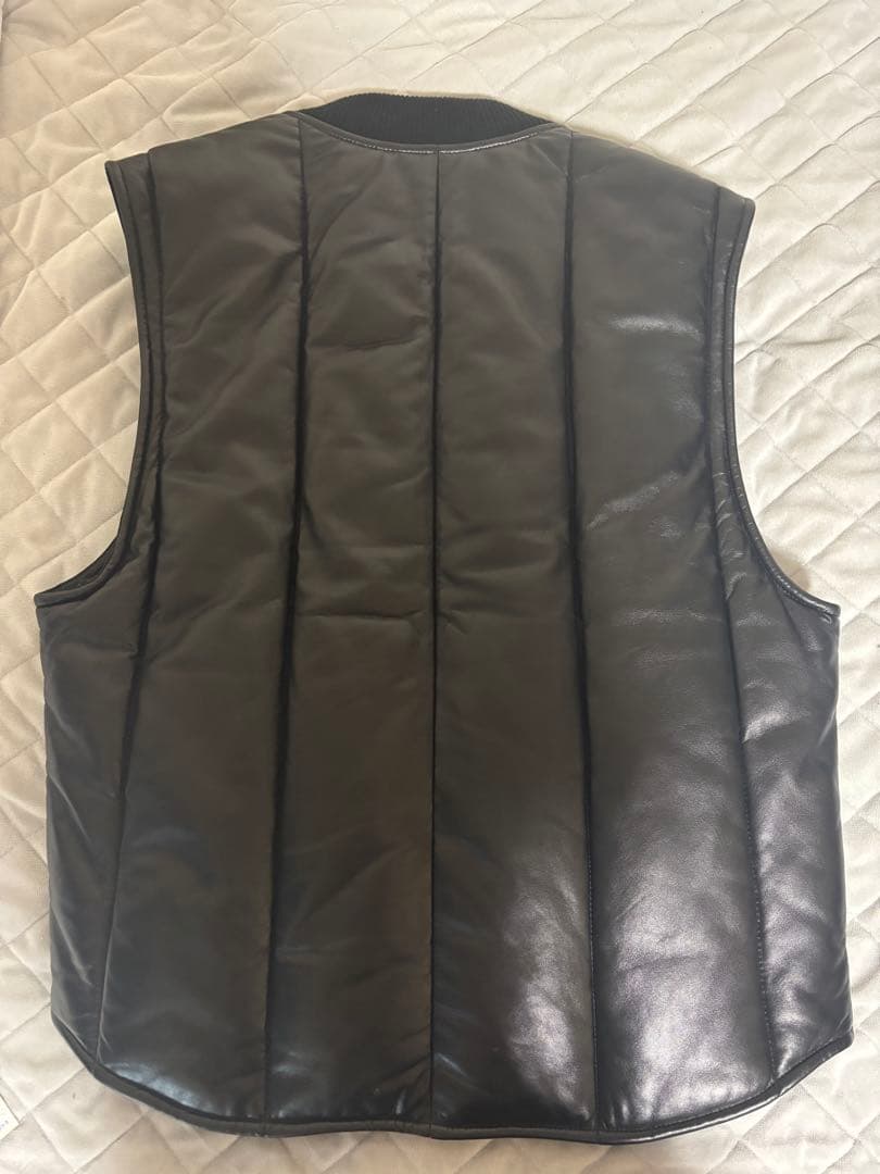 トップス Supreme Dickies Leather Work Vest 23FW