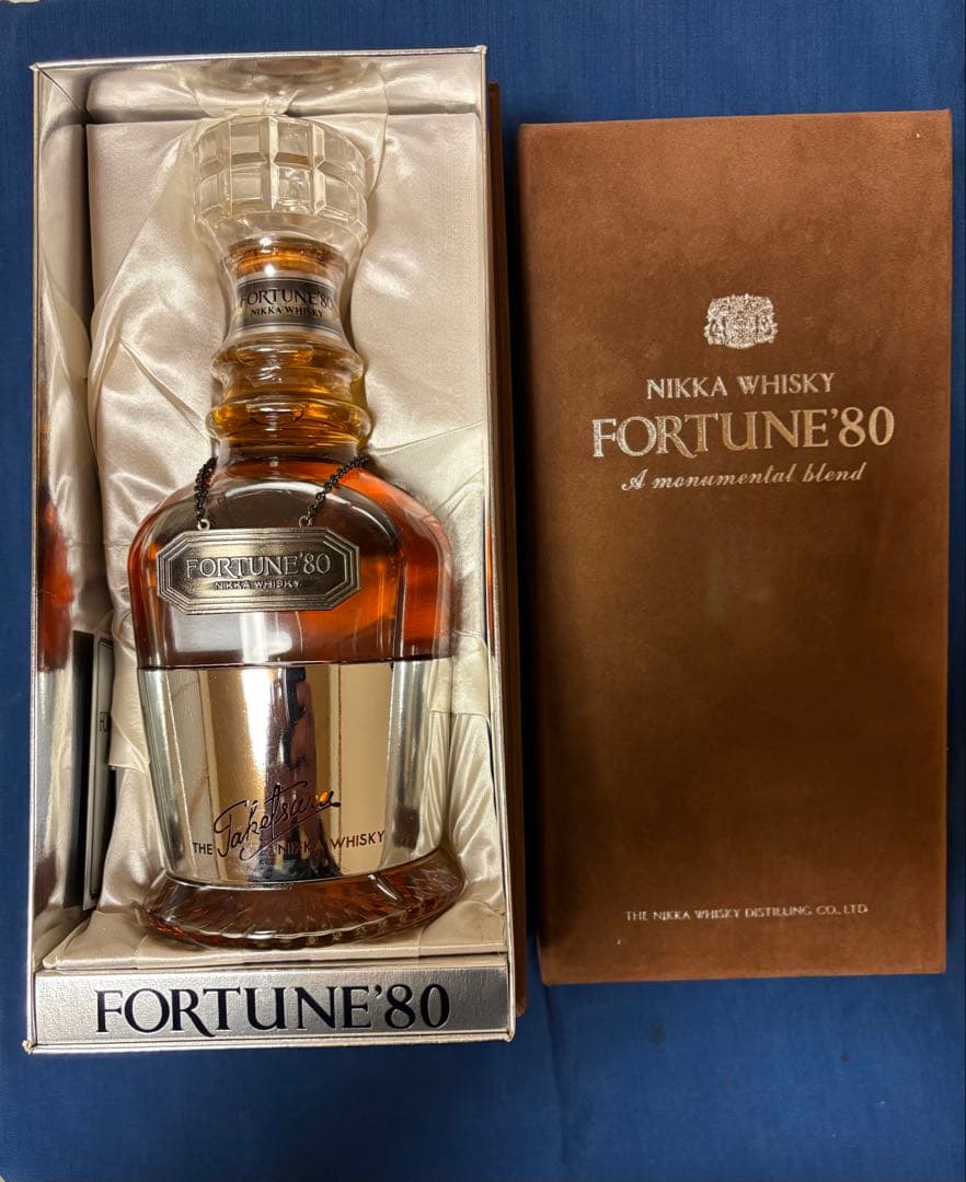 NIKKA WHISKY FORTUNE80竹鶴