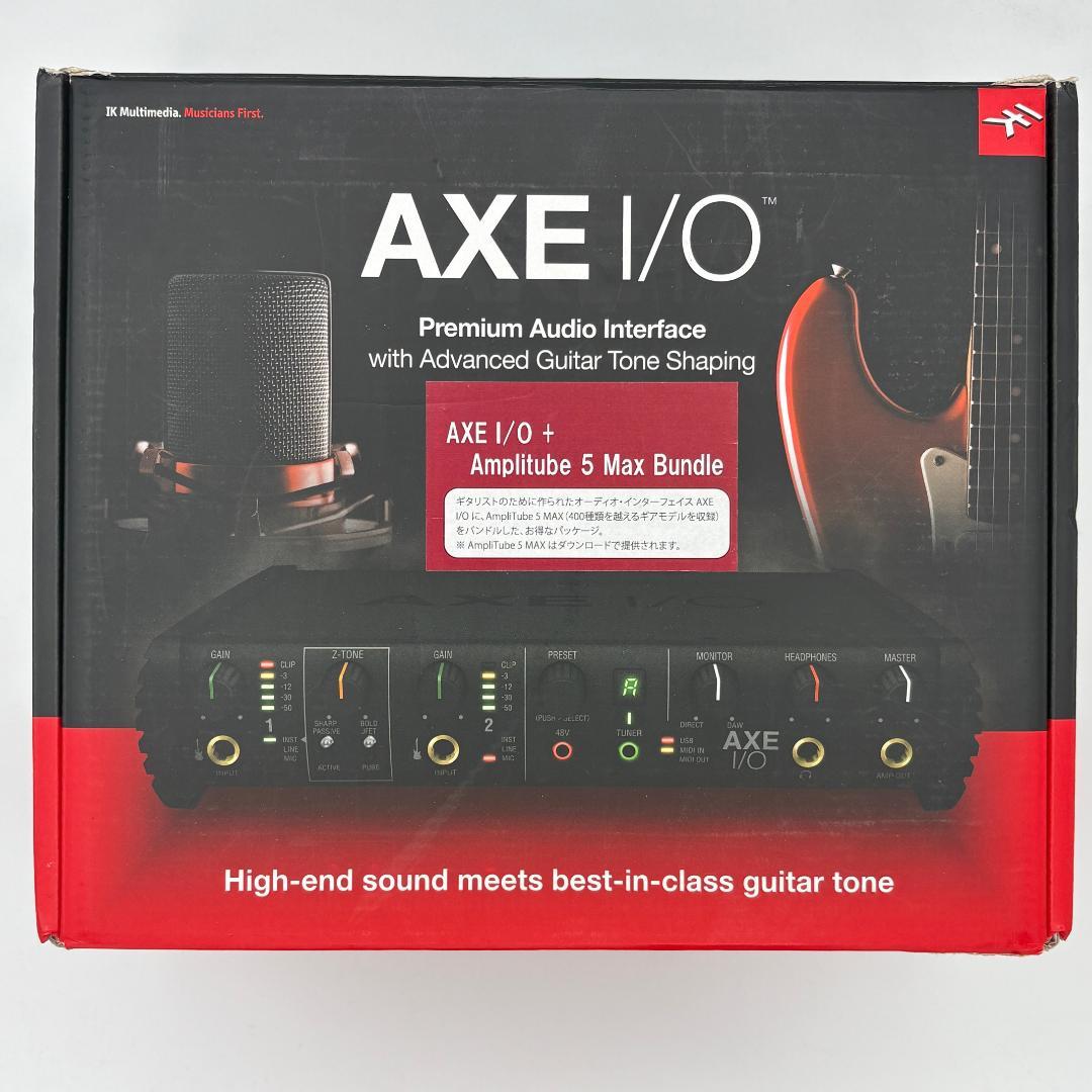 DTM・DAW IK Multimedia AXE I/O + AmpliTube 5 MAX