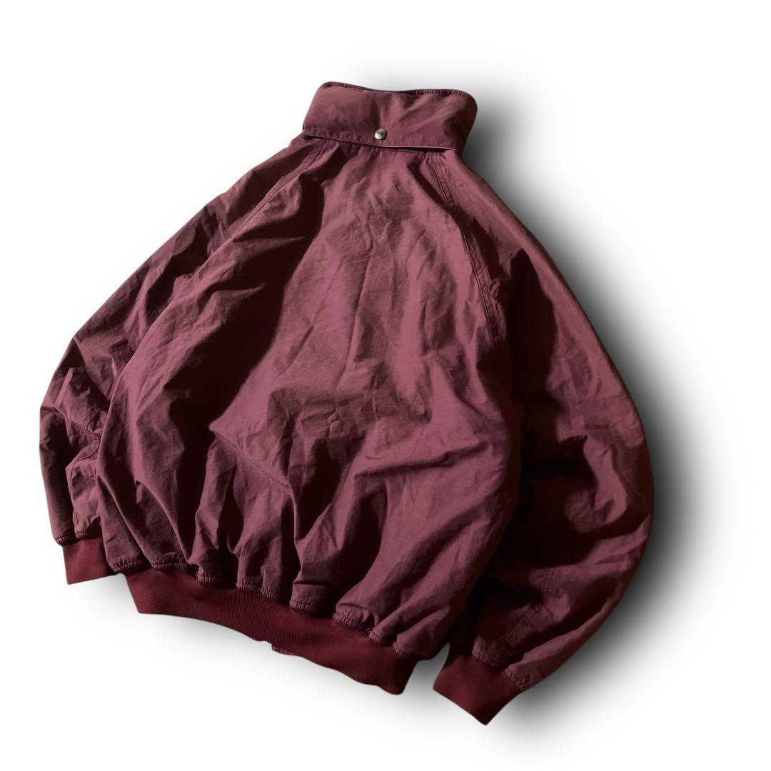 koo様☆vintageウォームアップジャケット短丈フーディナイロンブルゾンバー